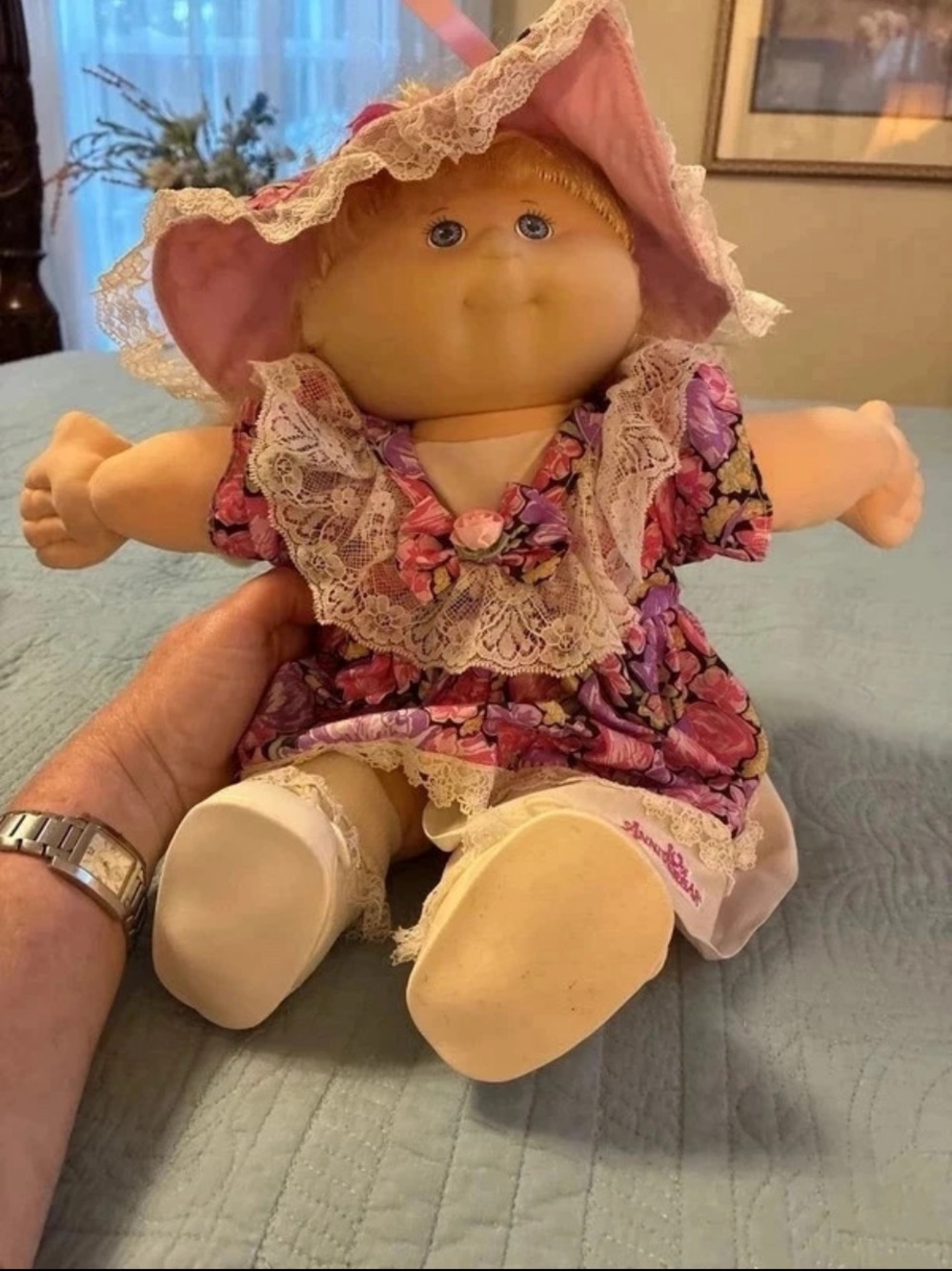 Vintage 1992 Cabbage Patch Kids 10th Anniversary Doll Hasbro 31960 Complete